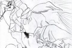 Scène du manga de Zelda