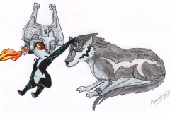 Link et Midona