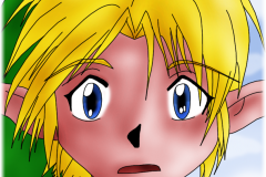 Link pensant à ses amis