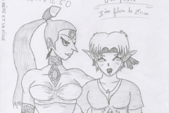 Nabooru et sa fille Kasuto