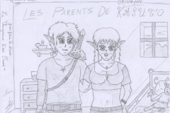Les parents de Kasuto
