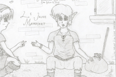 Le jeune mendiant