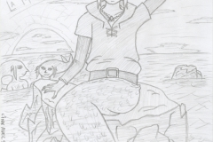 Link sur la Mer des Zoras