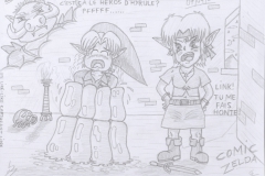 Comic Zelda - Le Héros trouillard