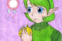 Saria et son ocarina