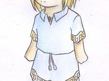 Chibi Link avec le design de Linkael
