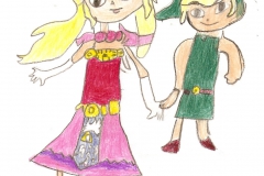 Link et Zelda