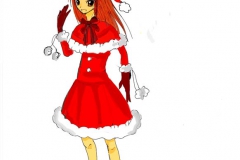 Malon en mère noël