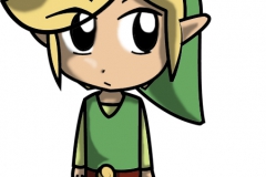 Link de TWW avec un cochon