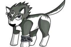 Chibi Link loup