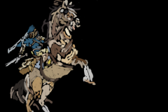 Link et son cheval