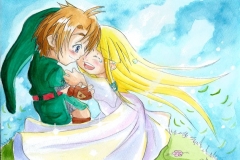 Link et Zelda