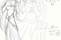 La Princesse Zelda (Evolutions de Zeldapeach)
