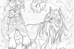 Link et Link loup de Twilight Princess