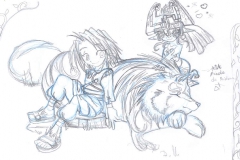 Midona, Link et Link loup