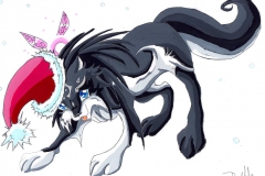 Spécial Noël avec Link Loup (Colorisation)