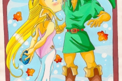 Link et Zelda jeunes