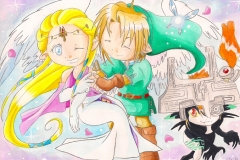 Zelda Link et Midna